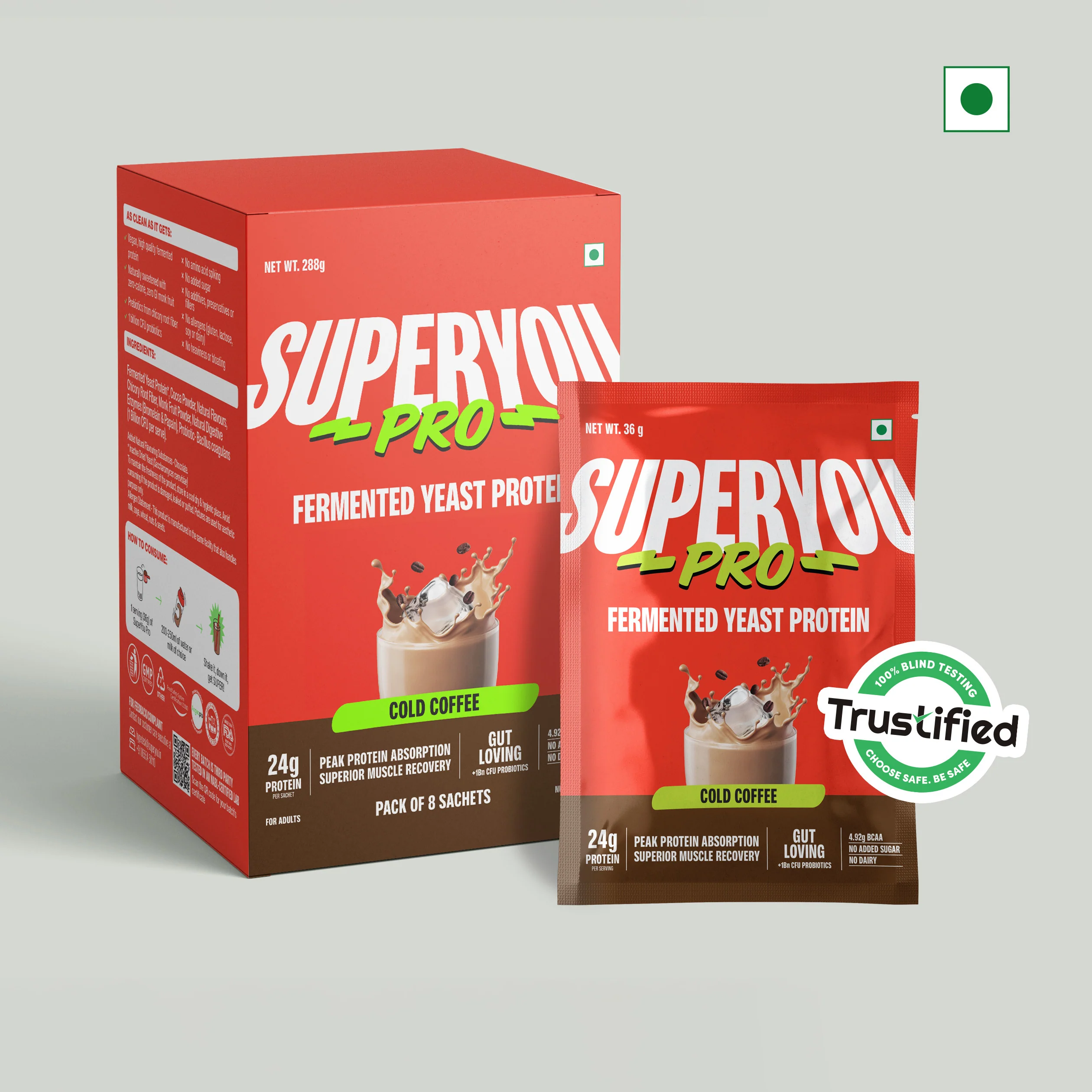 SuperYou Fermeted Yeast Protein Powder Sachets